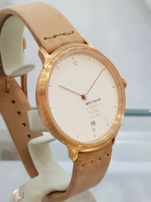 Original Mondaine Helvetica No1 Quartz Watch Men