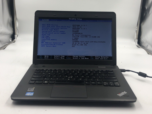 Lenovo ThinkPad E431 Laptop Intel i3-3110M 2.5GHZ 4GB NO HDD/OS Bad Battery