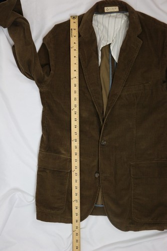 J. Crew Mens Brown Corduroy Clayton Sportcoat Blazer Sport Coat 10196 Medium New - Picture 13 of 14