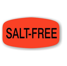 1000 each Ripe Food Labels Fl Red Black Stickers Decals