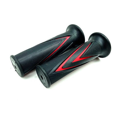 2pcs Motorcycle 7/8" 22mm & 24mm Handlebar Hand Grips Handle Bar Anti-skid Cover - Picture 9 of 15