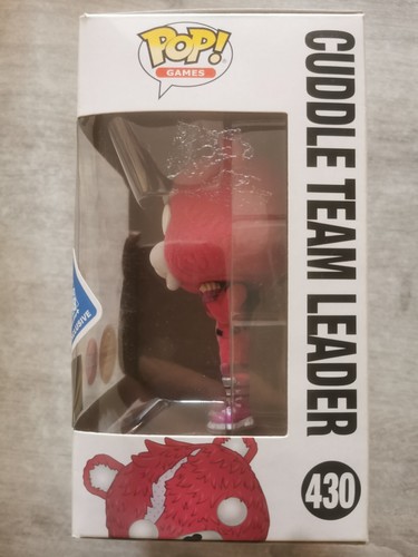 Funko pop fortnite 430 cuddle team leader exclu micromania,flocked,tbe achats