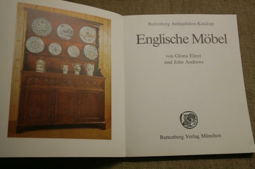 Sammlerbuch alte Englische Möbel 18.Jh. Chippendale Möbelbau Design Battenberg - Bild 3 von 9