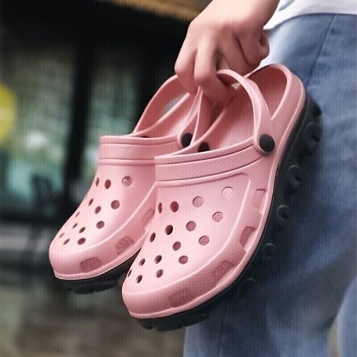 Men Slip On Garden Mules Clogs Sports Sandals Beach Water Slippers Shoes Size US - Picture 12 of 43
