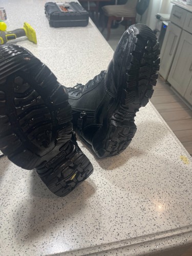 LAPG LA Polizei Ausrüstung Herren Tactical Core US 7,5 Seitenreißverschluss Dienst Schwarz Stiefel - Bild 2 von 6