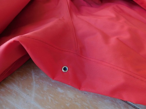 GROTTOS SAILING BOATING MARINE JACKET MEN MEDIUM RED PVC NYLON FREE SHIPPING - Picture 9 of 15