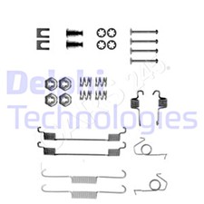 Brake Shoes Accessory Kit DELPHI Fits FORD Fiesta Box II 83-89
