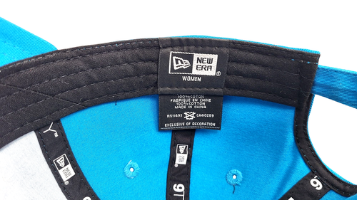 Carolina Panthers NFL New Era 9twenty women's adjustable cap/hat - Picture 7 of 9