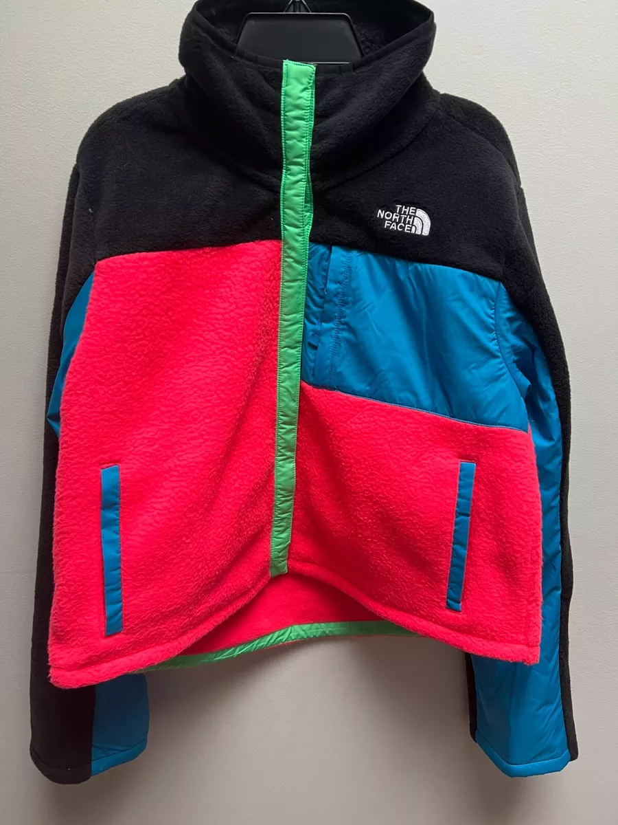 The North Face Girl s Size XXL 18 20 Snap Fleece Mashup Jacket
