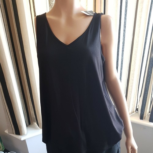 (LL) 8 Items Of Camisoles, Vest And T shirt Size 12/M One New, Others Used - Picture 2 of 9