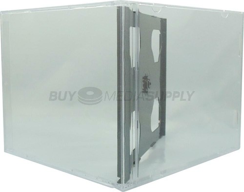 10,4 mm Standard schwarz Doppel 2 Discs CD Jewel Case Posten - Bild 4 von 4