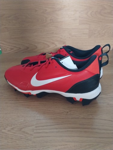 Size 12 Men's Nike Force Trout 9 Keystone Red White Men Baseball Shoe FB9728-600 - Picture 4 of 9