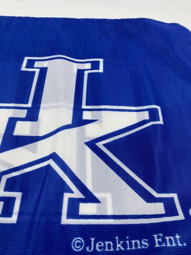 University of Kentucky Wildcats Blue White Car Flag - Picture 4 of 9