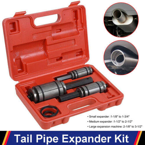 3Pcs Exhaust Muffler Tail Pipe Expander/Pipe Spreader Tool Kit 1-1/8" to 3-1/2" - Picture 3 of 12