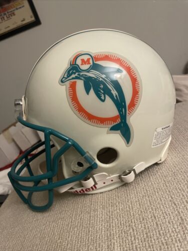 Casco Riddell Auténtico Miami Dolphins Pro Line Nuevo I 1995 DE COLECCIÓN - Imagen 3 de 12