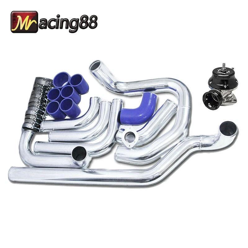 Для 02-06 RSX Type-S Coupe 2D DC5 черный выдувной клапан + комплект трубопроводов интеркулера - Изображение 3 из 4