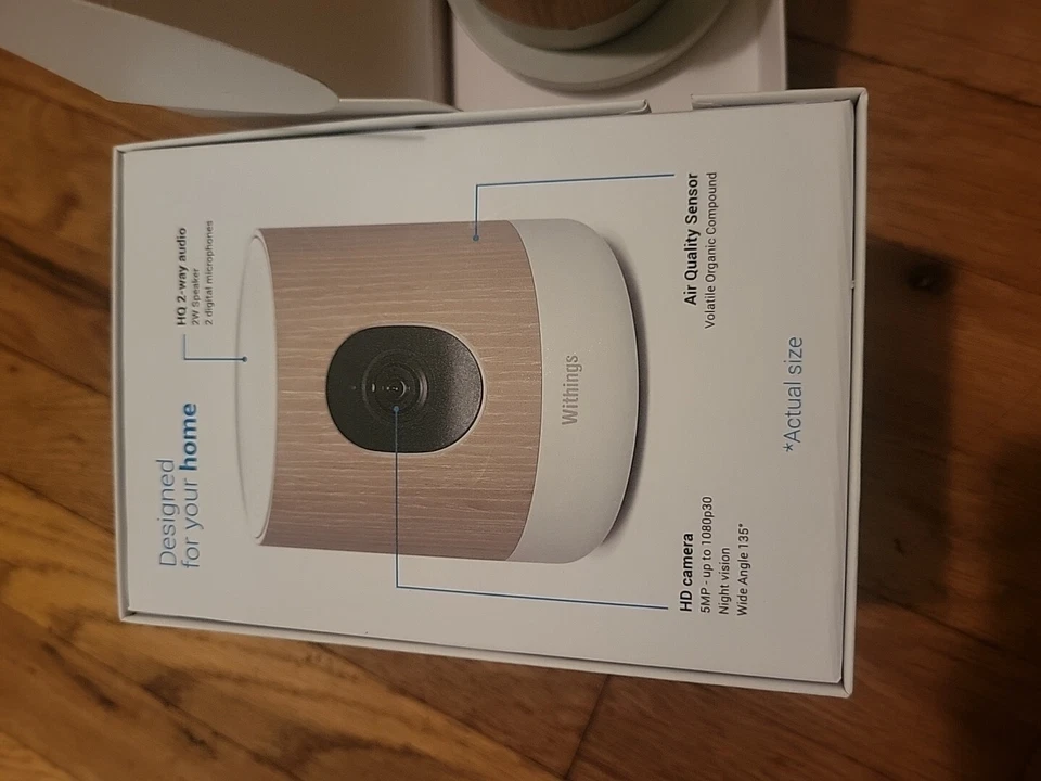 Withings WBP02 Home Wireless HD Indoor Security Camera - Image 2 of 4