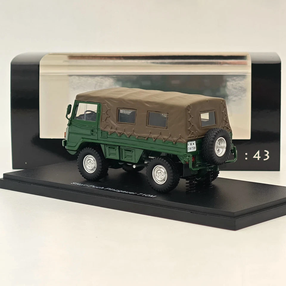 NEO 1/43 Steyr-Puch Pinzgauer 710M Green Resin Models Car Colllection - Photo 3/4