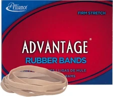 Alliance Rubber 26649 Advantage Rubber Bands Size #64, 1/4 lb Box Contains 80 3