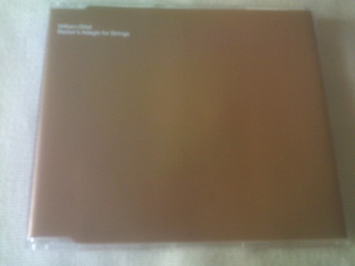 WILLIAM ORBIT - BARBER'S ADAGIO FOR STRINGS - 3 TRACK CD SINGLE