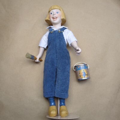dolls country 3 country Porcelain Doll Vintage Farmhouse 90836 | eBay