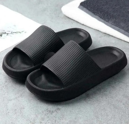 Super Soft EVA Pillow Slides Soft Sole Anti-slip Indoor & Outdoor Slide Sz 40-41 - Picture 3 of 5