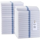 10x Premium Terry Cotton Dish Cloths Ultimate Kitchen Cleaning Durable&Absorbent