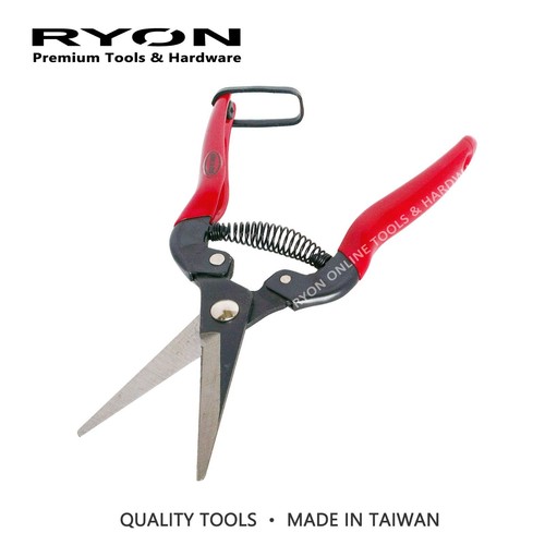 2x Fruit and Flower Snips Trimming Picking Shears Pruning Secateurs High Quality - Picture 3 of 3
