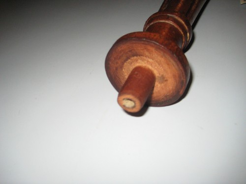 Antique Victorian Walnut Wood Post/Pillar/Column Original Furniture Part 19 1/4" - Picture 5 of 15