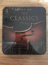 Various Artists : Best Of The Classics (Various Artists) Pop 4 Discs CD Tin Case