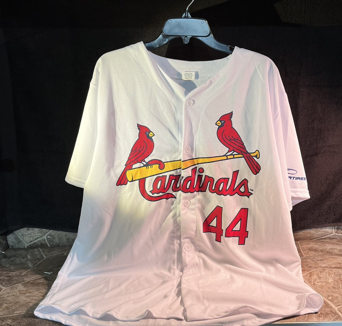 堅実な究極の St. Louis Cardinals #44 Baseball Jersey | eBay 応援グッズ