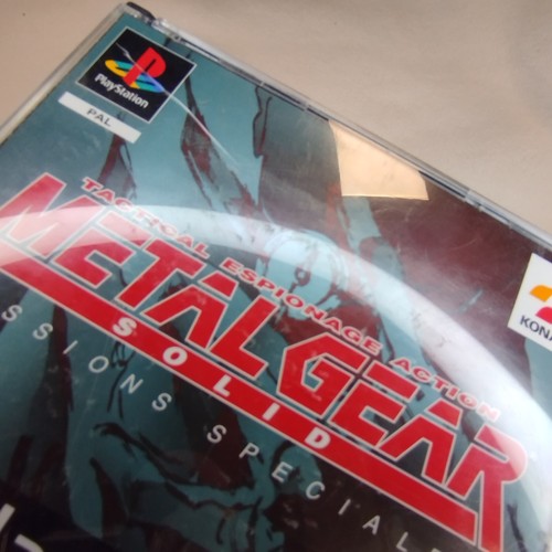 4924 JEU PLAYSTATION 1 PS1 * METAL GEAR SOLID MISSIONS SPÉCIALES * VERSION PAL - Imagen 4 de 4