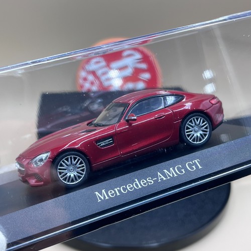 Norev 1/43 Mercedes-Benz AMG GT S (C190) 2015 B66960338 red metallic Dealer Ed. - Picture 2 of 11