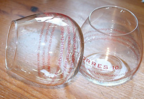 Torres Gran Reserva 10 Brandy - Original Glasbecher - 2er Set Glas - Bild 2 von 5