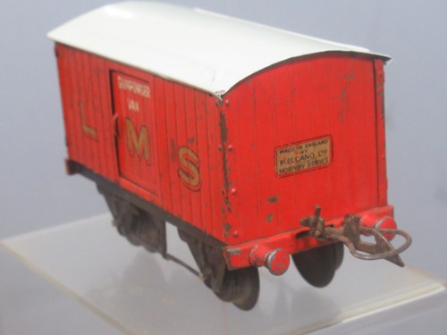 HORNBY '0' MODEL No.1 LMS "GUNPOWDER VAN "GOLD LETTER VERSION" - Picture 8 of 11