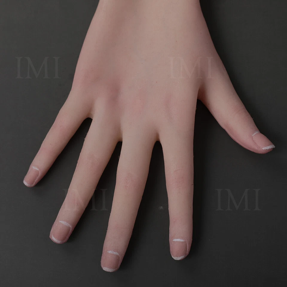 Guantes Travesti Mujer Silicona Realistas Guantes Femeninos Para Cubrir Cicatrices Foto 3 de 4