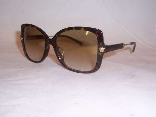 NEW VERSACE SUNGLASSES VE 4390F 108/6E HAVANA/BROWN AUTHENTIC 4390 - Picture 3 of 7