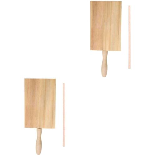 2 Sets Gnocchi-Hersteller Für Den Haushalt Holzwerkzeuge Zubehör - Bild 1 von 12