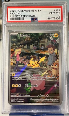 2023 ピカチュウ #173 ART RARE PSA 10 s-l400.jpg