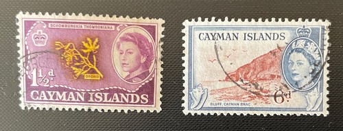 3 Cayman Islands Stamps, Including 2 1/2 Pence From 1959, MNH - Picture 3 of 4
