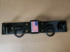 JD John Deere, Kubota Compact Tractor Bolt on Chain Hooks, D Rings, Receiver,