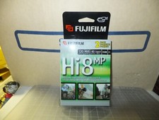 2 Pack FujiFilm Hi8 MP Professional Grade VHS Tape P6-120 NEW