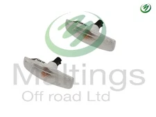 ALLMAKES 4X4 CLEAR SIDE REPEATERS LR007954 FITS DISCOVERY 3