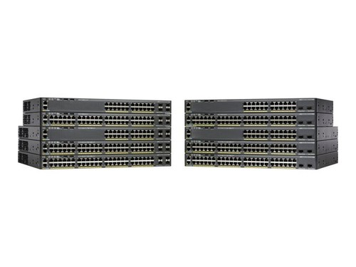 Cisco WS-C2960XR-24PD-I Catalyst - 2960-XR Series - Black 24 Port PoE Switch - Picture 3 of 4