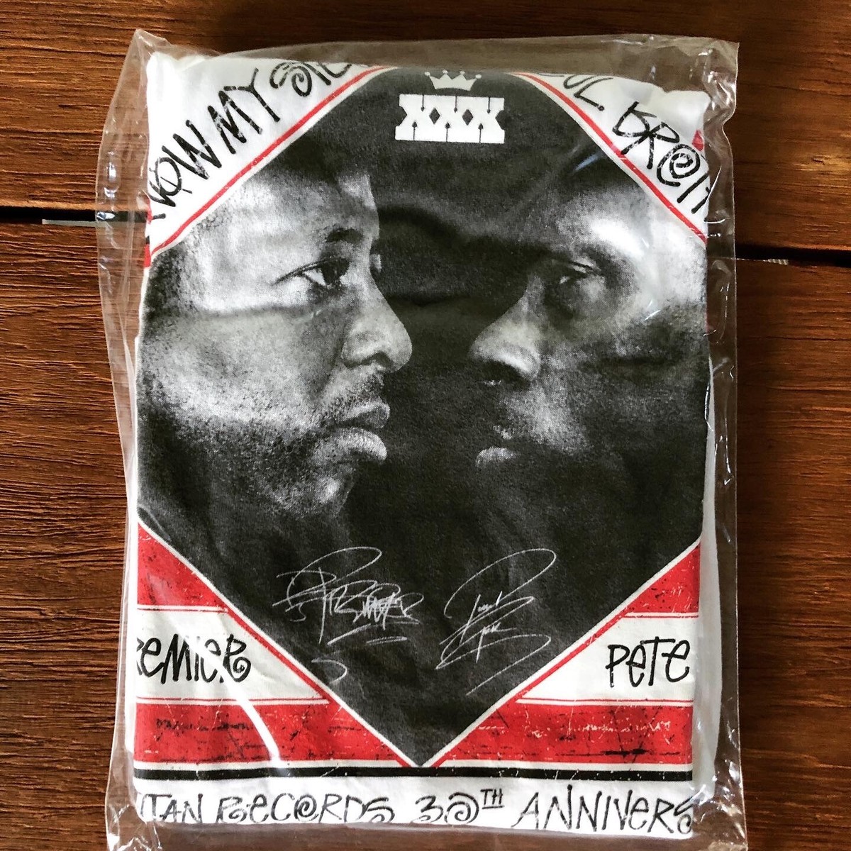 VTG XL] STUSSY x DJ Premier x Pete Rock / Rap Rakim Gang