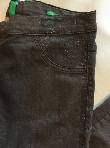 NWT United Colors of Benetton Girls Pants Gray Adjustable Waist Size 3XL 13-14 - Picture 10 of 10