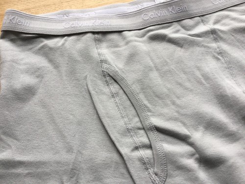 Calvin Klein Boxershorts XL Classic Fit Trunk 1x Neu Hellgrau Baumwolle Eingriff - Bild 2 von 4