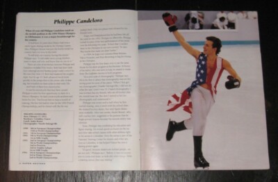 SUPER SKATERS Philippe Candeloro original TWO pages PHOTO 8x11 + article