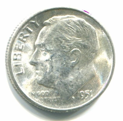 1951-S Silver Roosevelt Dime !! AU/UNC !!