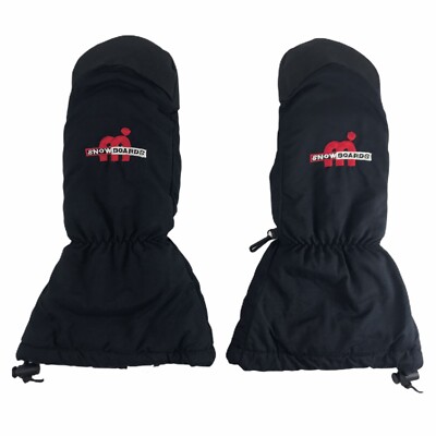 Mistral Snowboards Gloves - Mens Small - Vintage Black Insulated Snowmobile Ski